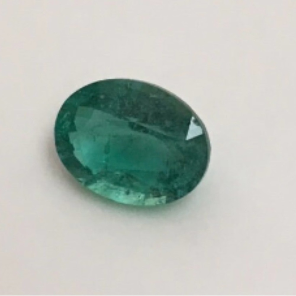 Oval Cut Zambian Emerald Gemstone